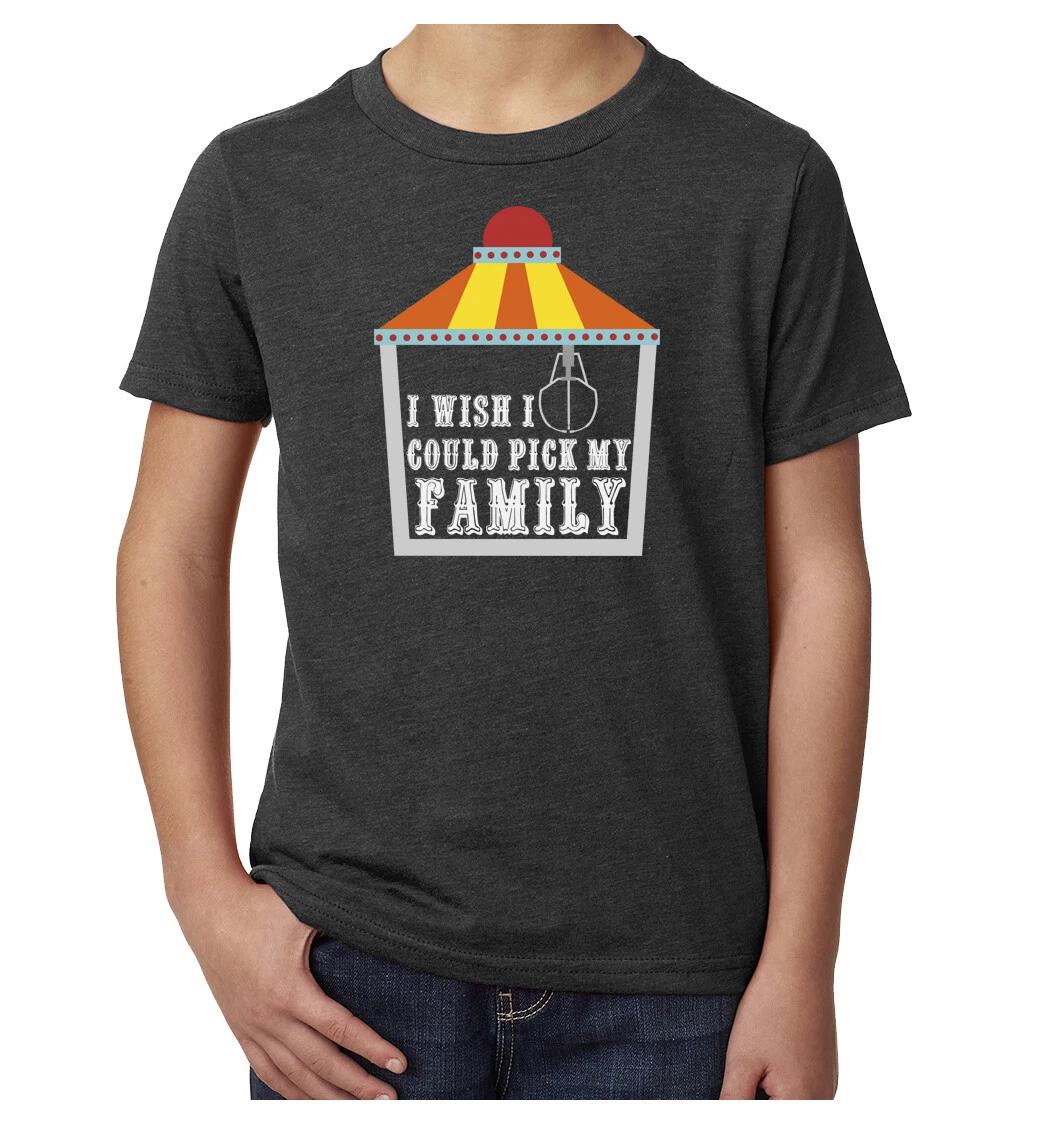 I wish I could Pick my Family -Family Reunion youth T-Shirts 2XL