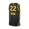 Nike Dri-Fit Alphanumeric Print Colorblock Basketball Tank Top Sw Fan Edition Men Tops Black DX8502-013