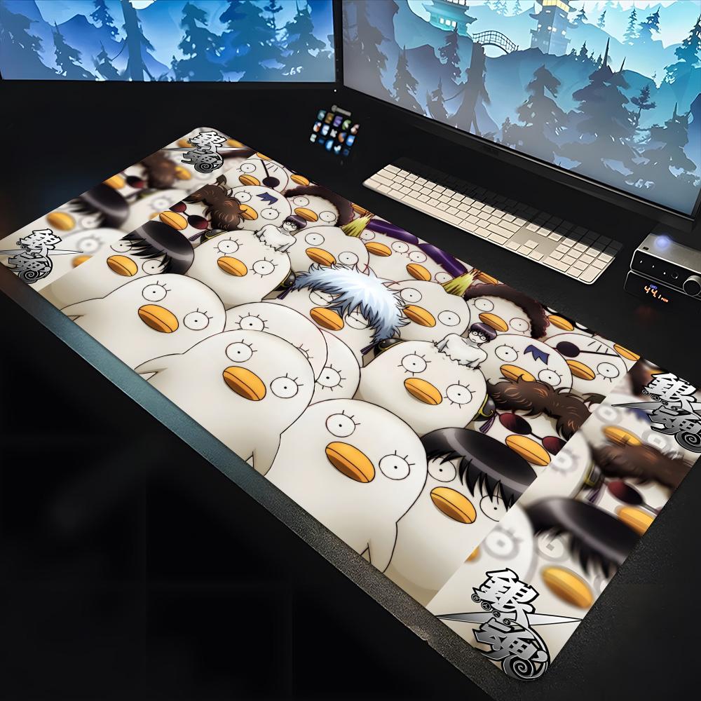Anime GINTAMA Mouse Pad large keyboard mouse fire protection desk pad nonslip rubber gaming mouse pad laptop carpet x