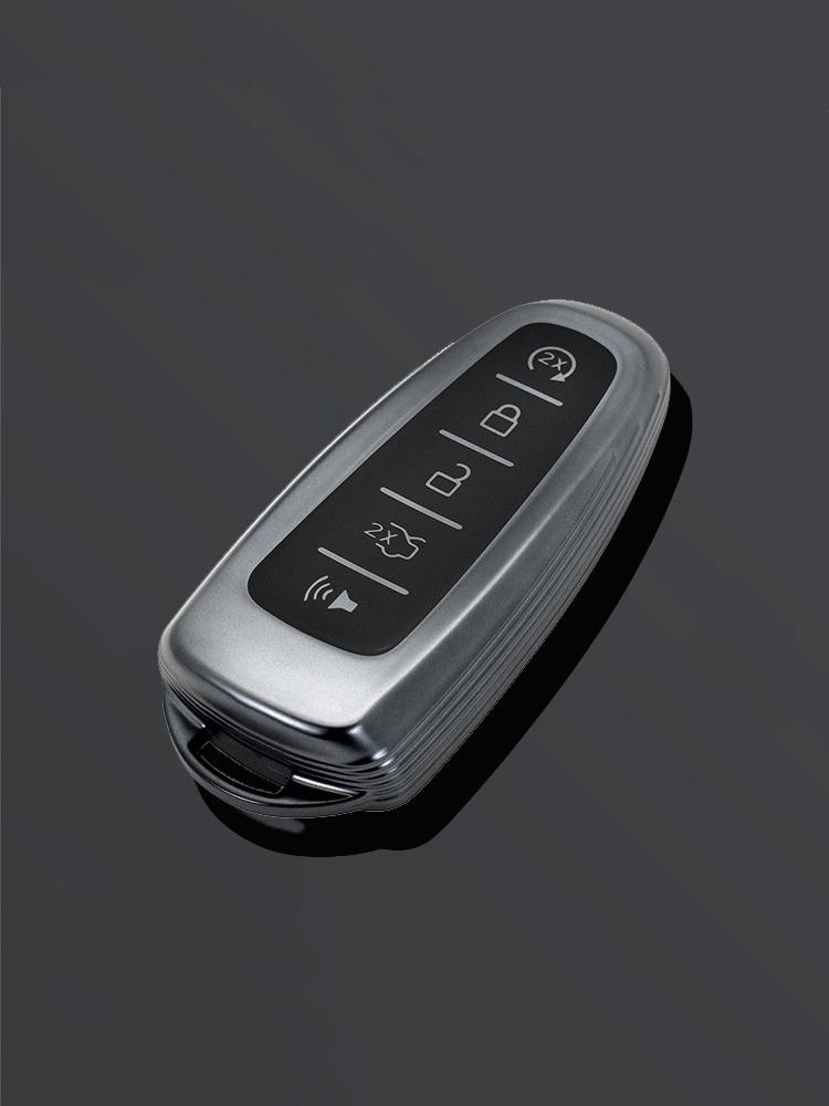 Car Remote Control Key Case Cover Shell Fob Holder For Ford Focus Edge Explorer Expedition C-Max Escape Flex Keychain