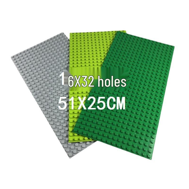 16x32 Large Particle Baseplate for Kindergarten Building Block Wall - Compatible with Lego Duplo