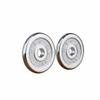 Barbell Plate, Dumbbell Electroplated Dense Iron, Multiple Hole Sizes, 2.5kg20kg, Weighted