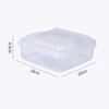 Butter Käse Aufbewahrungsbox Transparente Käsebox Kühlschrank Küche Obst Gemüse Frischhalte-Organizer Aufbewahrungsbox