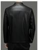 Herren Luxus Lammlederjacke - High-End Koreanischer Stil, Einfache Business Oberbekleidung in Schwarz