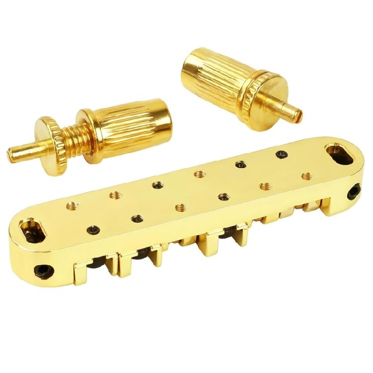 6 String Guitar Bridge Roller Saddles Adjustable Roller Saddles Guitar Bridge Replacement Electric Guitar Bridge