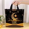 6pcs Eid Mubarak Reusable Gift Bags Durable Plastic Tote Bags Gifts Packing Islamic Muslim Party Supplies Ramadan Kareem Decor