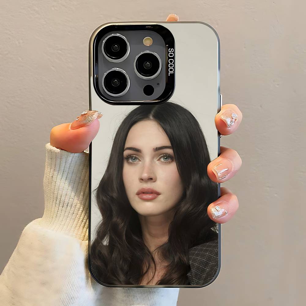 

Megan Fox Jennifers Body Phone Case For iPhone 16,15,14,13,12,11,Pro,Max,Plus,Mini,SE Anti Fall Black Matte Hard Bumper iPhone15pro