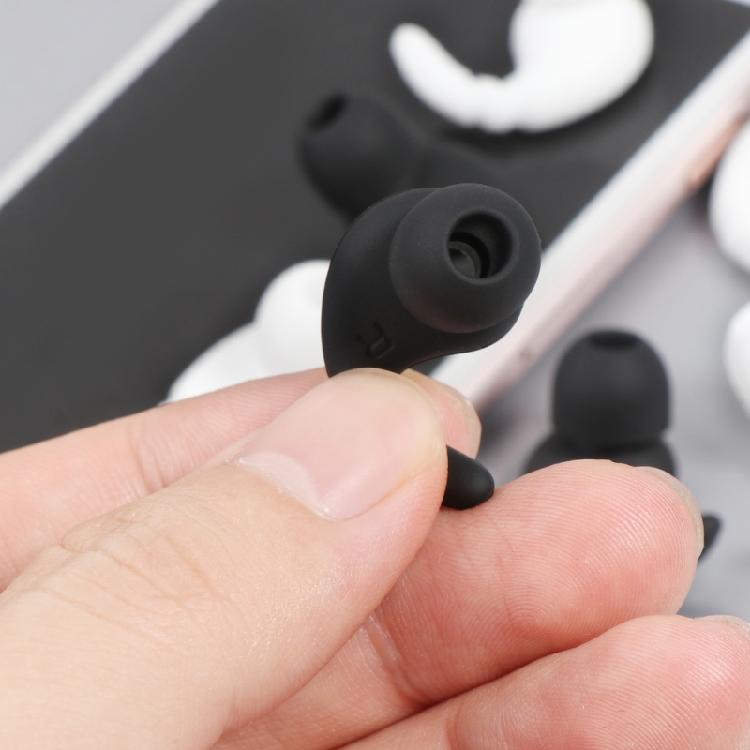 2 Paar Silikon-Ohrbügel Ohrstöpsel Seitliche Stabilisatoren Spitzen Flügel für JBL Kopfhörer