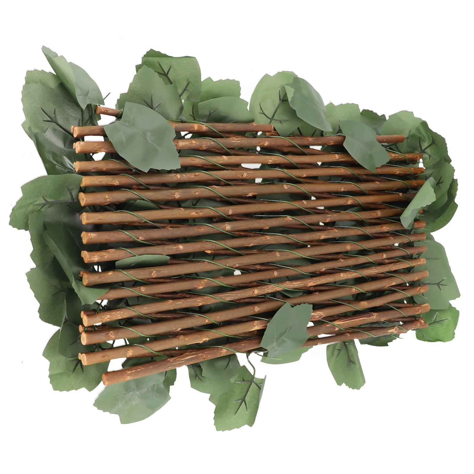 

Украшение балкона Искусственный забор Имитация забора Большой кленовый лист #1