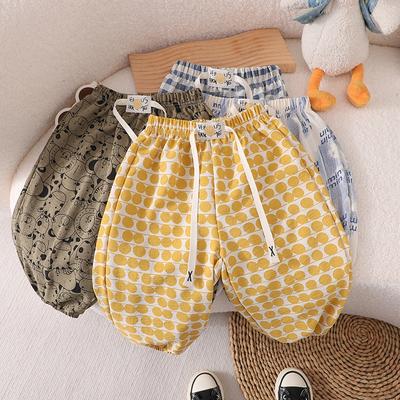 Children's Clothing Pants Summer New Baby Outdoor Wear Trousers  Boys and Girls Thin Casual Pants
