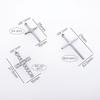 Surgical steel cross pendant accessory (type 6)
