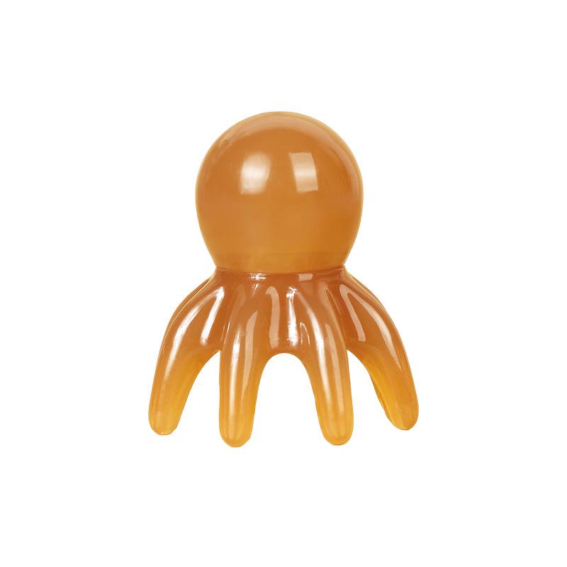 Octopus Head Eight-Claw Wide-Tooth Scalp Massage Comb