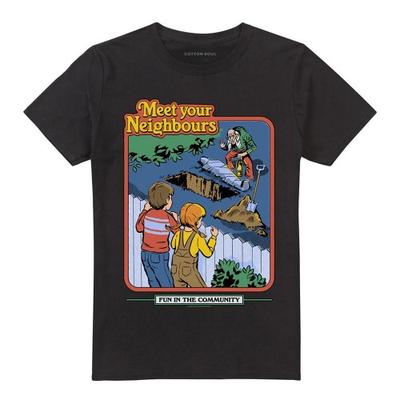 Steven Rhodes Unisex Adult Meet Your Neighbours T-Shirt