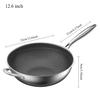 Nonstick Wok Saute Pan Induction Frying Pan Stay-Cool Handle Dishwasher-Friendly Compatible with All Cooktops PFOA FREE PFAS