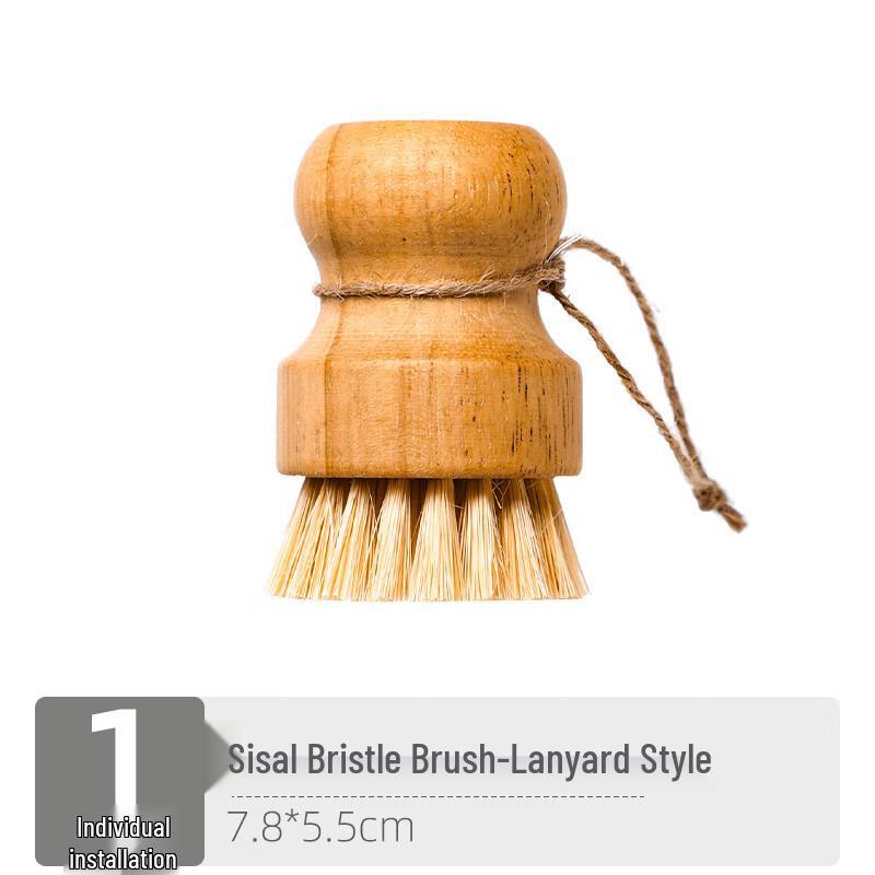 

Natural Wood Pot & Dish Cleaning Brush