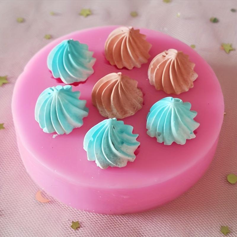 1 Piece Circular Cookie Baking Mold Candy Silicone Mold Cake Dry Perth Chocolate Flipping Sugar Mold