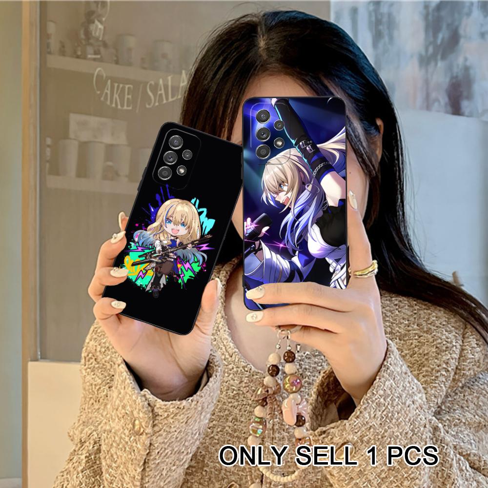 HSR Serval Matte TPU Mobile Phone Case for Samsung Galaxy A56 55 54 53 52 51 36 35 34 23 16 15 5G Colorful Cover