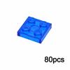 Assemblage en vrac Brique de construction MOC de particules 1x2 2x2 2x4 Transparentes Fines Briques Accessoires Jouet Leduo 3023 3022 3020