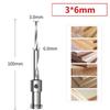 Professional Woodworking Tool Double Hole Opener Countersink Drill Bit
