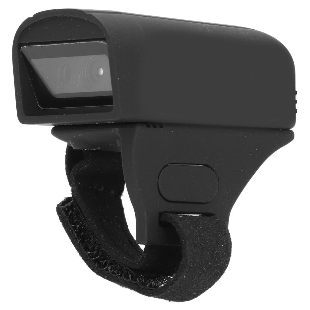 1D 2D Ring Barcode Scanner 2.4G Wireless Bluetooth CCD Red LED Finger Barcode Scanning Tool Built in Battery
