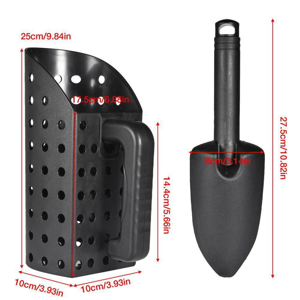 Hourglass Sandbucket Filter Sieve Beach Tool