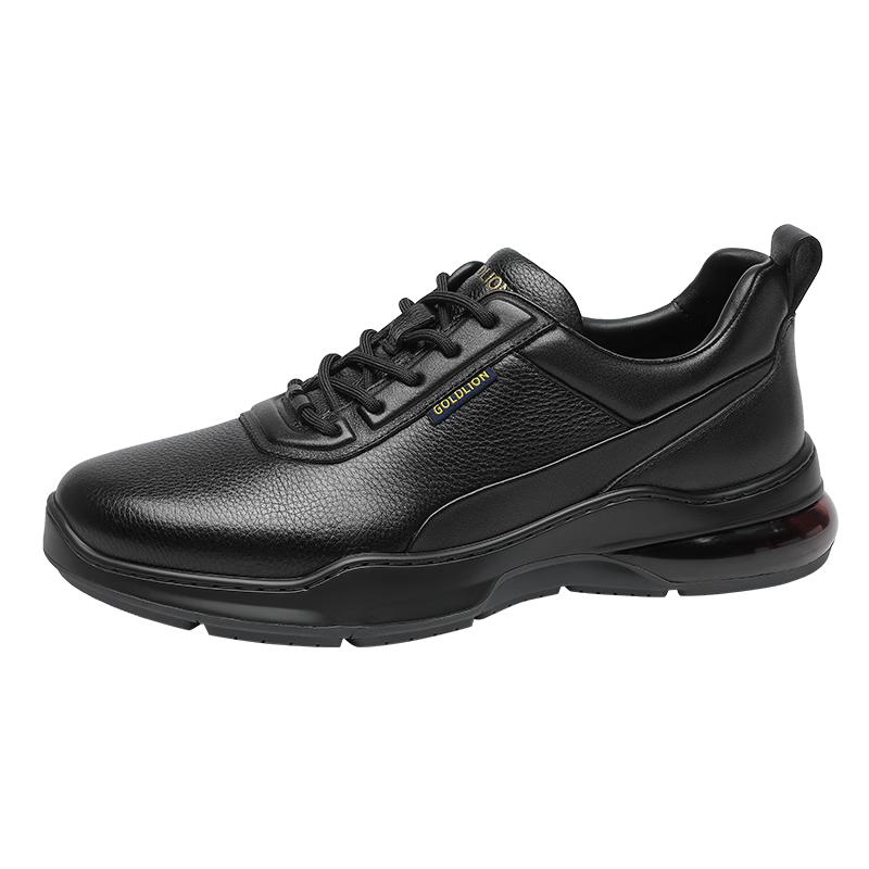 Goldlion Men s Business Casual Air Cushion Leather Shoes 42 чёрный