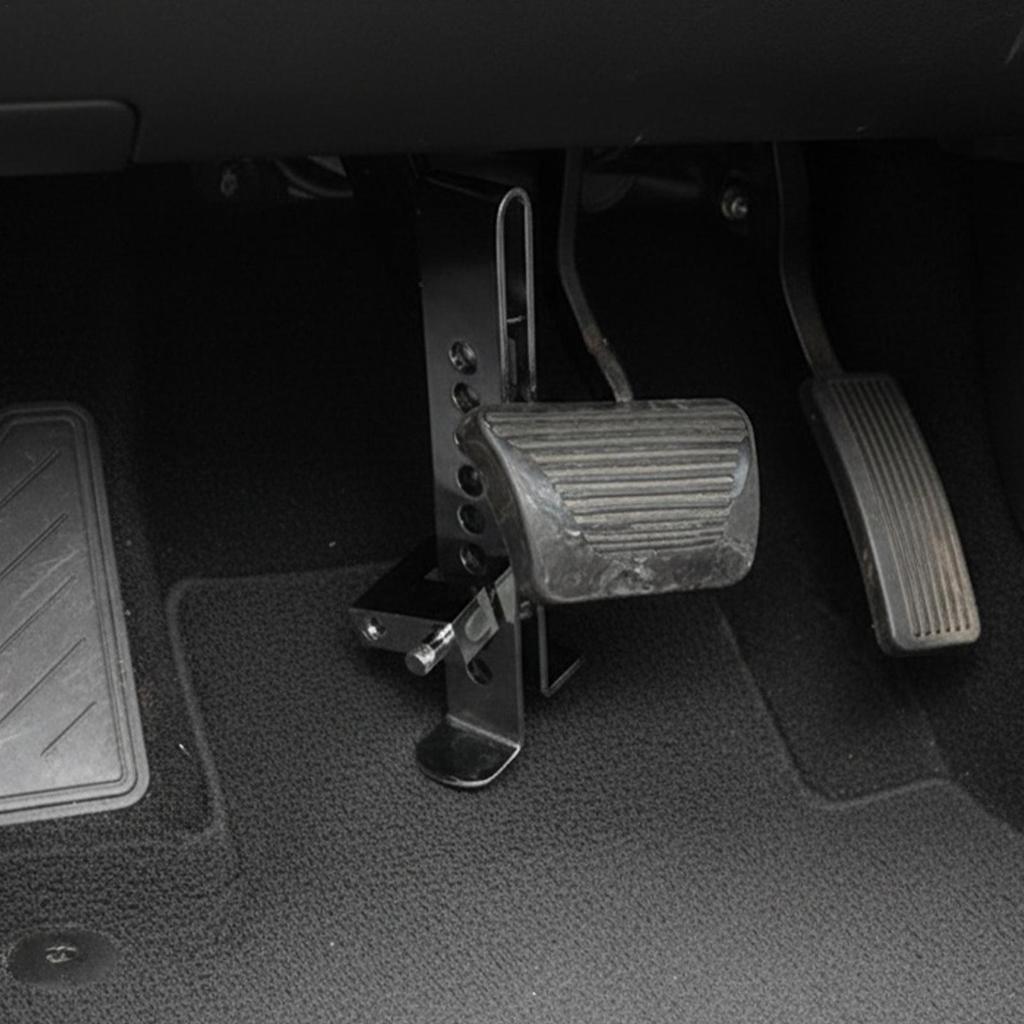 Car Brake Pedal Lock Universal Anti-Theft Heavy Duty Safety Tool Automotive Auto Steering Wheel Brake Pedal Lock