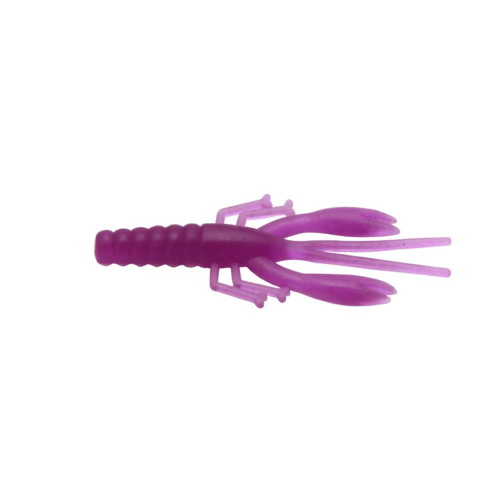 Soft Bait Fishing Lure Shrimp Style 5cm 1g Artificial Crawfish Lure for Freshwater and Saltwater Bass Pike Fishing Tackle