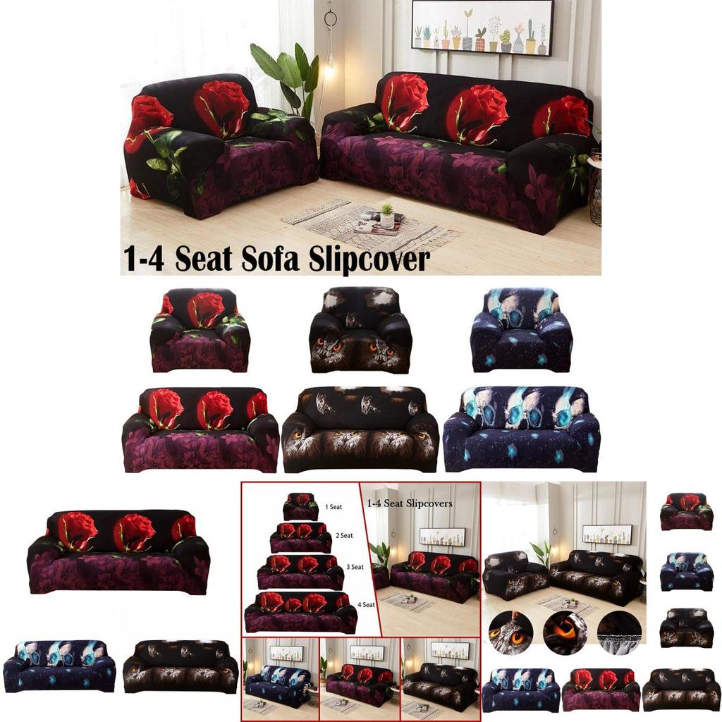 Wrinkle Resistant 1-4 Seats Sofa Cover With Excellent Fit And Elasticity For Home Decor
