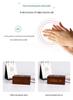 Wireless LED Wood Clock: Digital Alarm with Thermometer, Calendar & Charging Function