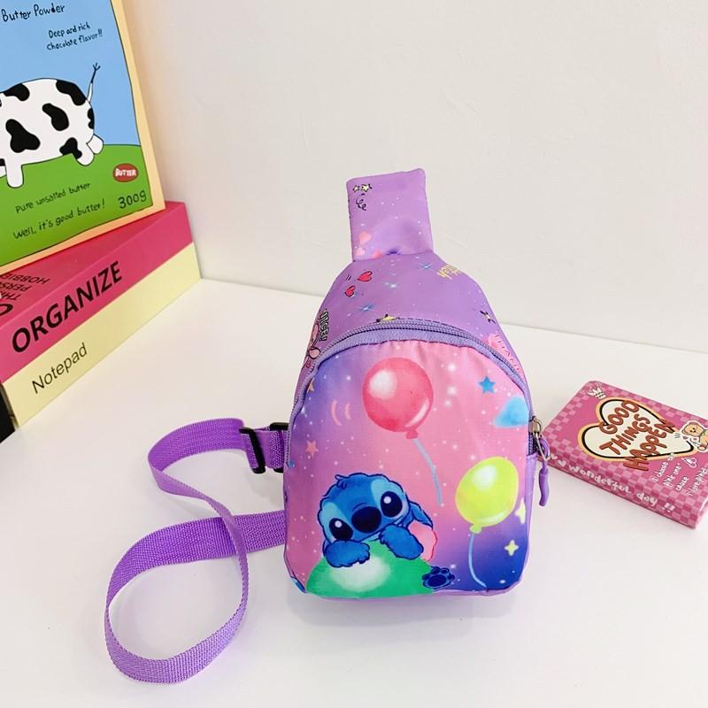 Stitch Baby Borsttas Met Polyester Voering Voor Dagelijks Gebruik Door Kinderen
