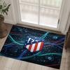 Design Atletico Madryt Kryształowy Aksamitny Dywan Przytulny Nie?Antypoślizgowy Dywan Wzorzysty Do Sypialni Salonu Przedpokoju