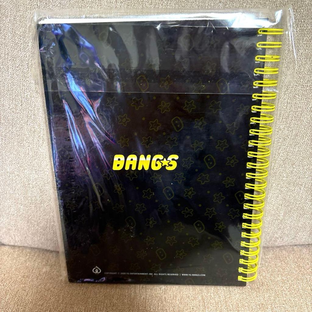 [USED] ()BIGBANG Character Spiral Notebook 2009