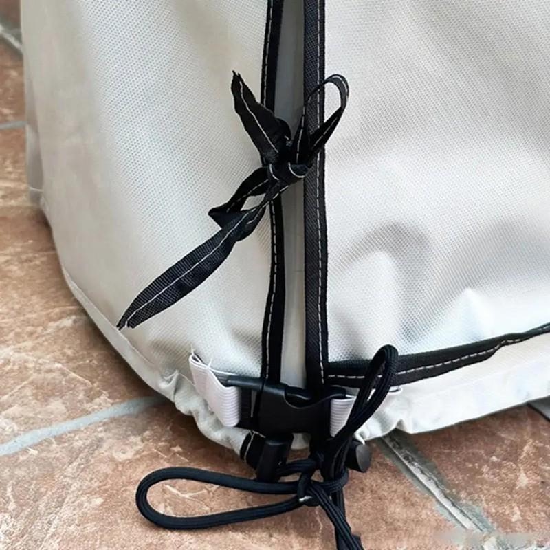 Silver Air Conditioner Cover Multisize Dustproof Air Conditioner Protective Sun Protective Unit Universal AC Washable Cover