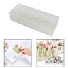 Acrylic Flower Vase Floral Vases Centerpiece Clear Long for Wedding Decorative Desk Decor