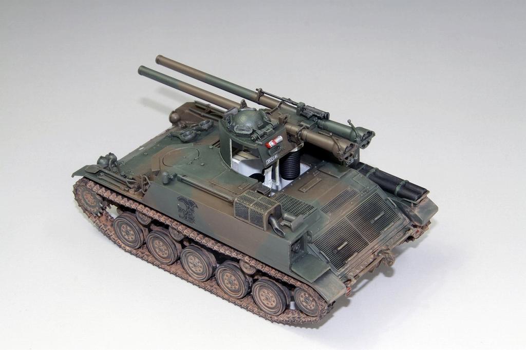 Fine Molds Military Series Japan Ground Force Type 60 106mm Recoilless Rifle C Plastic Model FM51 1/35 Self-Defense Self-Propelled