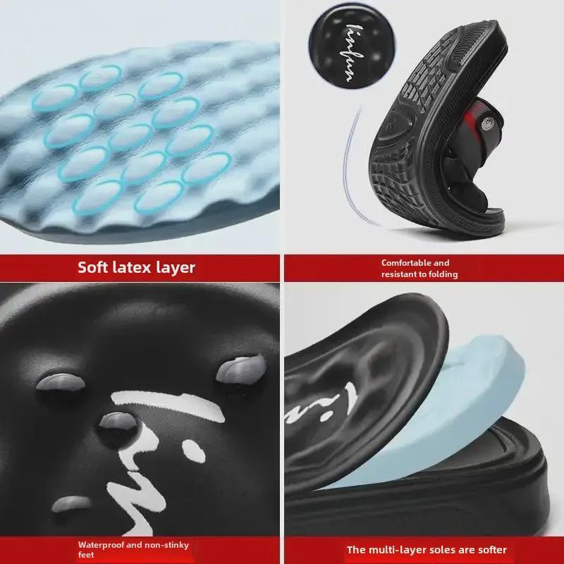 2023 Men's Trendy Korean-Style Non-Slip Outdoor & Beach Sandals