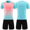 Men Kids Football Jersey Personalized  Boy Soccer Jersey Set Polyester Soccer Uniform Breathable Football Uniform for Kids