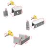 Sliding Sash Stopper Cabinet Locks Straps Doors Security Anti-theft Lock Window Sliding Door Baby Kids Child Safety Doors Lock