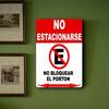 Durable No Parking Sign Weather  Resistant Decor for Home Garden and Every Nook