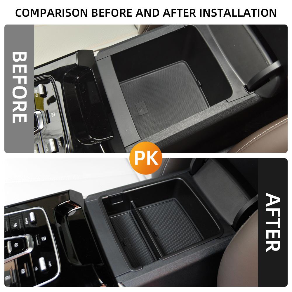 Car ABS Armrest Storage Box for BYD QIN Plus Destroyer 05 Center Console Central Holder Organizer Container Tray Accessories
