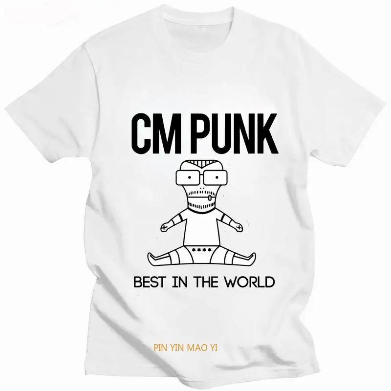 Cm Punk  T Shirt   Funny  American Professional  Wrestler AEW T-shirts  Summer Y2k Hipster Kawaii Clothes Vintage  Hot Sale