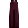 Women High Waist Loose Wide Leg Casual Commute Business Dress Pants