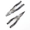 8-Inch Industrial Grade Multifunctional Pliers: Wire, Diagonal Cutting, and Long Nose Electrician Tools
