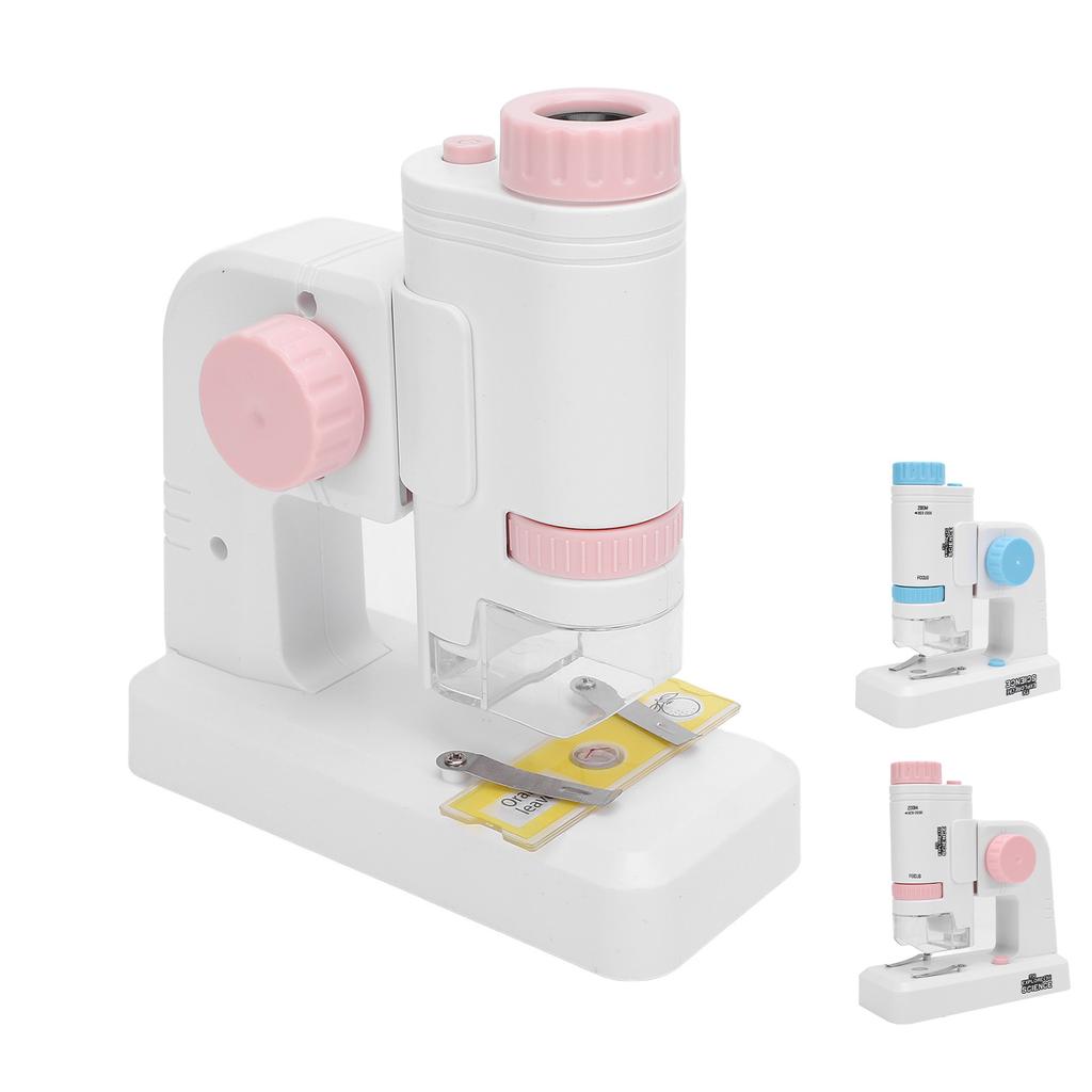 Kids Microscope Portable Miniature Microscope High Definition Science Experiments Set for School Out