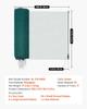 Temporary Fence with Posts, 0.9 x 50m Plastic Mesh Fencing, Garden Safety Fences Netting with Double-Spike Stakes & Guy Ropes, Temporary Fence for