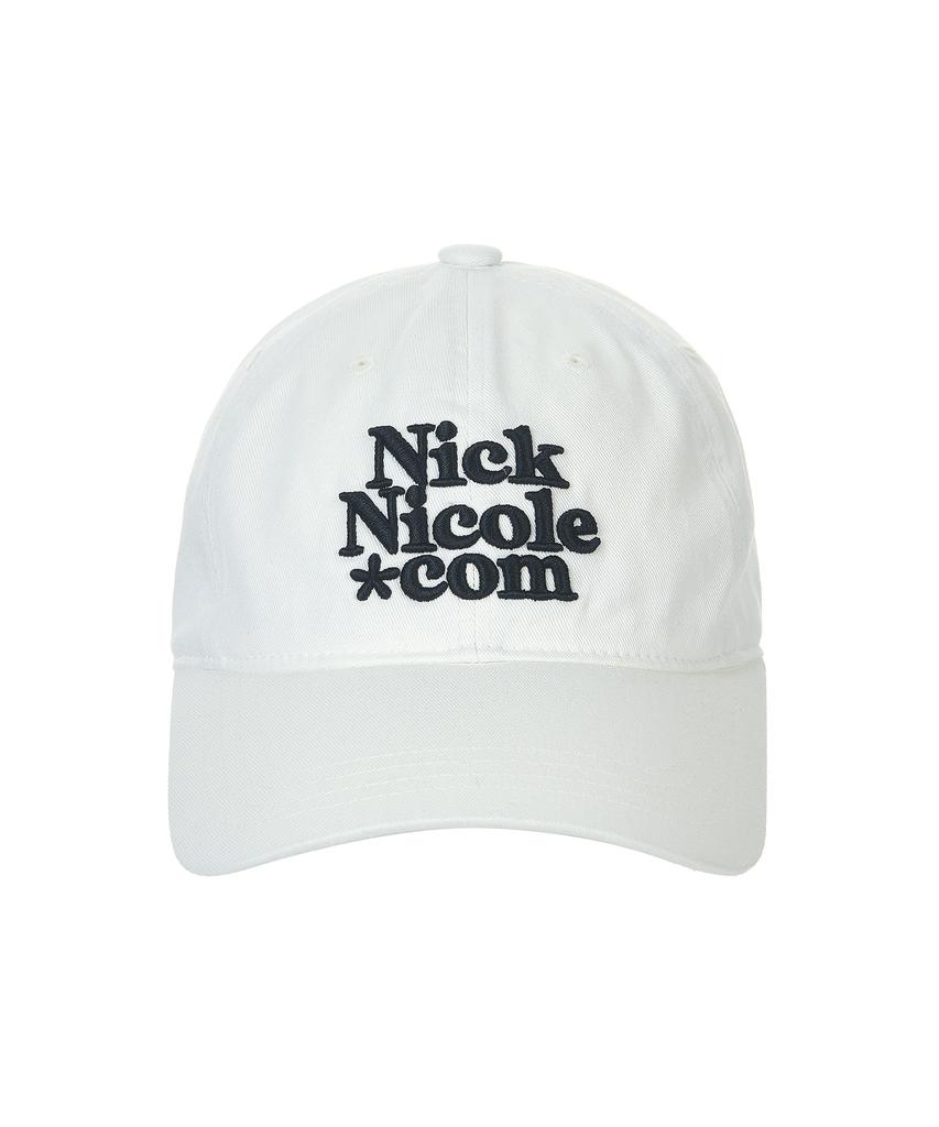 Nigaennikol Nn Dotcom Signature Ball Cap_White