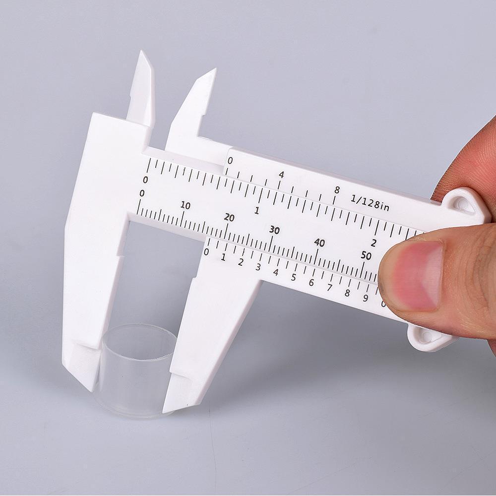 Plastic Vernier Caliper Eyebrow Measuring Tool for Microblading