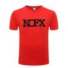 Hudba Punk Rock Trička NOFX Unisex Hip Hop Krátký rukáv O Výstřih Bavlněné Unisex tričko Cool Funny Streetwear Top Tričko Velká velikost Léto