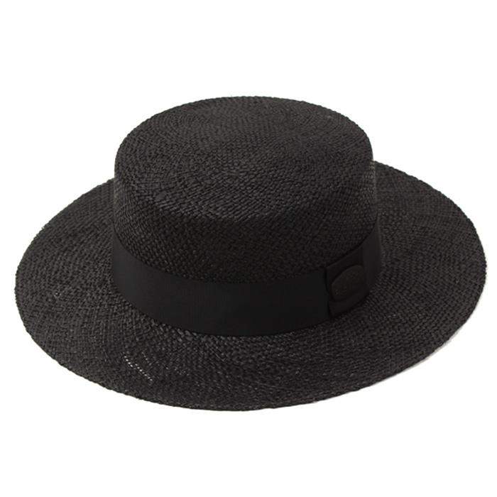 Yunibeosyeolkemiseuteuli Bau Black Flat Fedora Summer Fedora